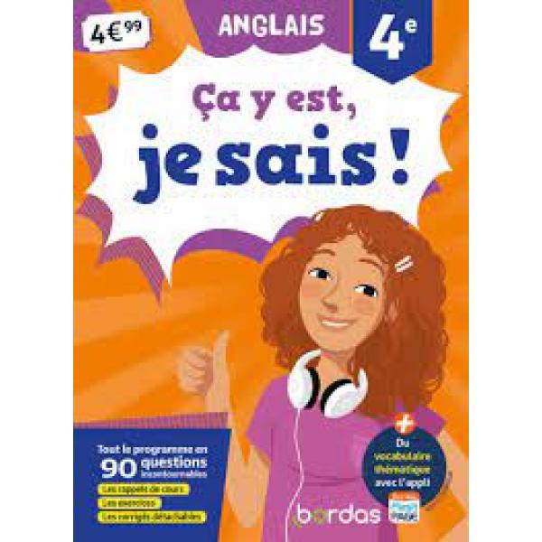 ça y est je sais Anglais 4e 