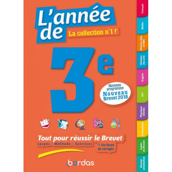 L'année de 3e tout pour reussir le brevet