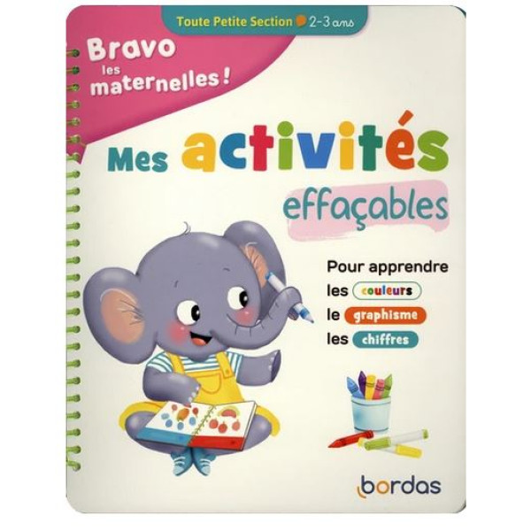 Mes activités effaçables Toute Petite section