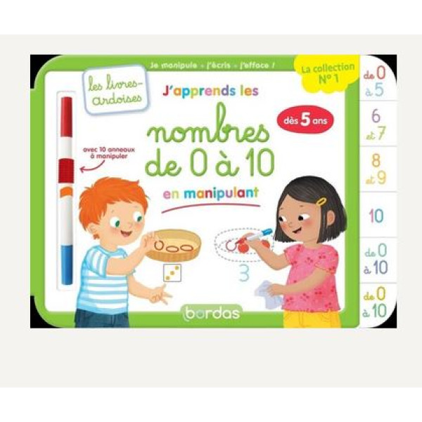 J'apprends les nombres de 0 à 10 en manipulant