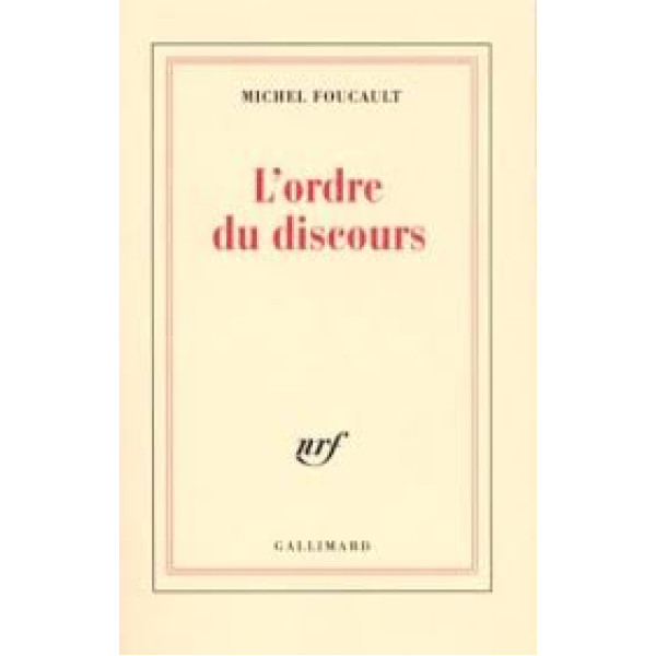L'ordre du discours