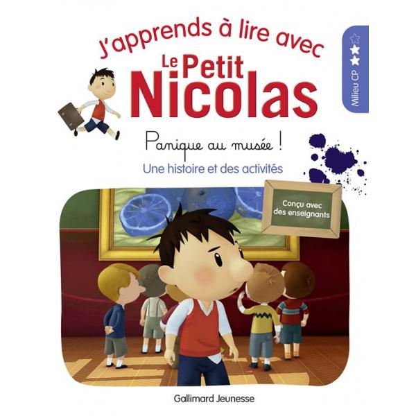J'apprends à lire avec Le Petit Nicolas Panique au musé