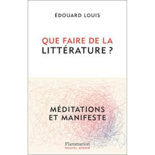 Que faire de la littérature ? Méditations et manifeste