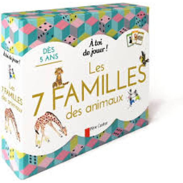 Les 7 familles des animaux -Une histoire et des jeux 