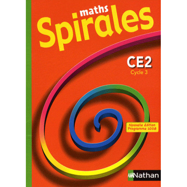 Maths spirales CE2 cycle 3 2009 Prog 2008