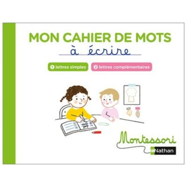 Mon cahier de mots à écrire - Lettres simple et complémentaires ed 2023