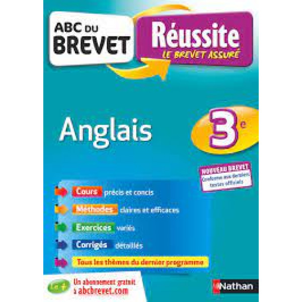 ABC du Brevet réussite Anglais 3e 