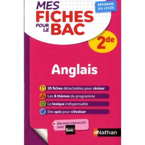 Mes fiches pour le Bac Anglais 2de