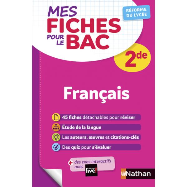 Mes fiches pour le Bac Français 2de