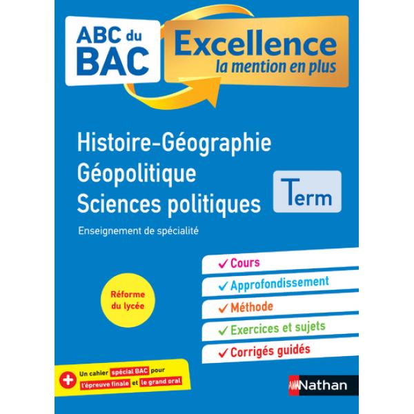 ABC du Bac Excellence Histoire-Géographie Géopolitique Sciences politiques Tle