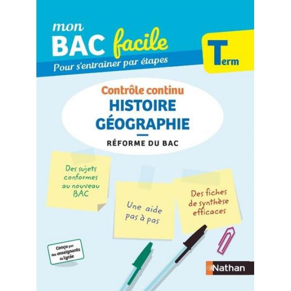 Mon bac facile Hist-Geo Term Contrôle continu