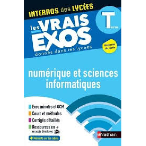 Numérique et sciences informatiques Tle ED2020