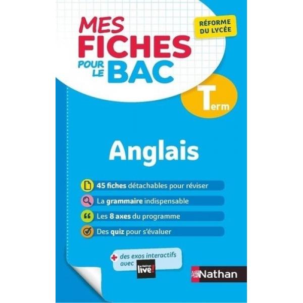 Mes fiches pour le Bac Anglais Tle