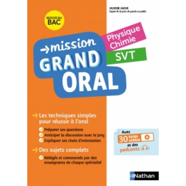 Mission grand oral PC SVT