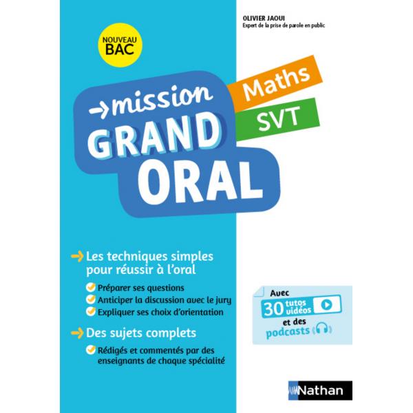 Mission grand oral Maths SVT Tle