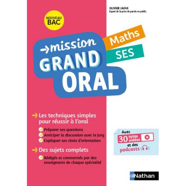 Mission grand oral Maths SES Tle