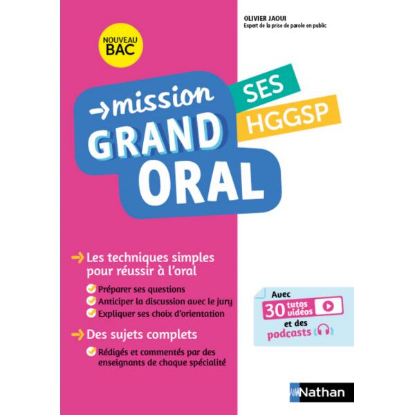 Mission grand oral -SES HGGSP Tle