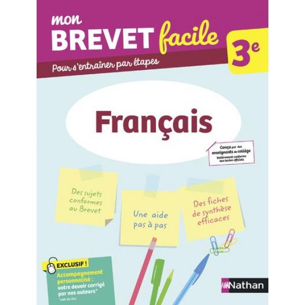 Mon brevet facile Français 3e