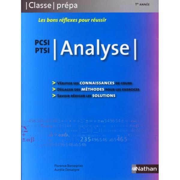 Analyse 1re PCSI/PTSI