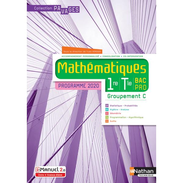 Maths 1re Term Bac Pro Groupement C 2020