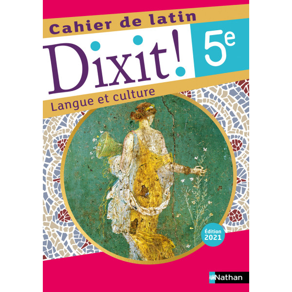 Cahier de latin 5e Dixit 2021