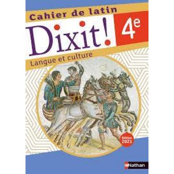 Cahier de latin 4e Dixit 2021