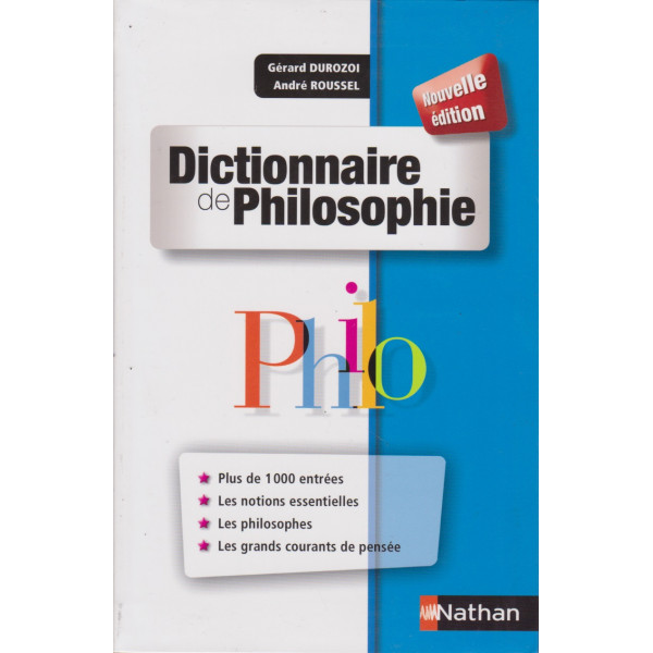 Dictionnaire de philosophie 