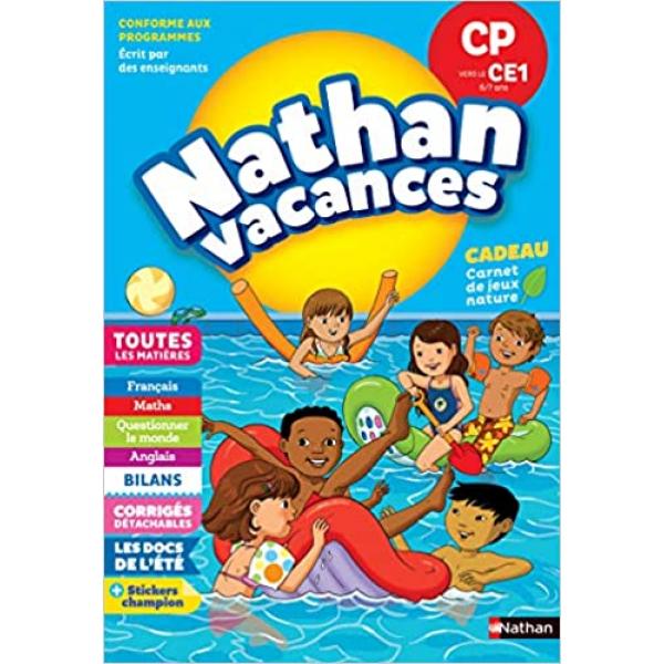 Nathan vacances CP/CE1 2018 