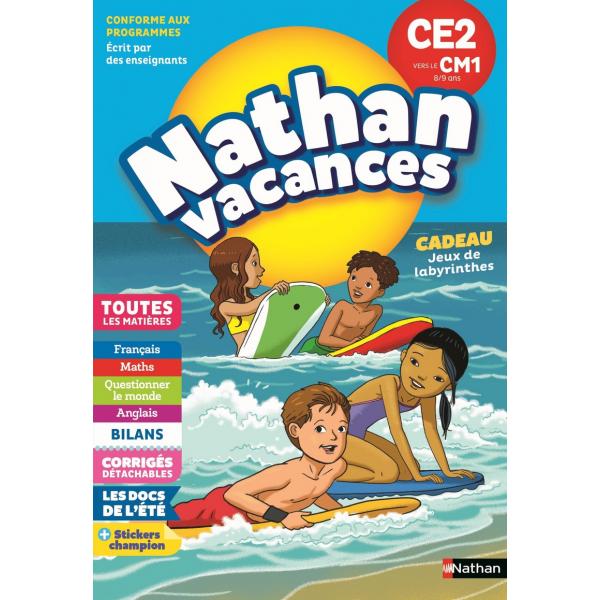 Nathan vacances CE2/CM1 2018 