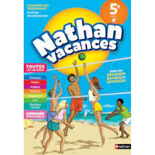 Nathan vacances tout en un 5e/4e 2018  