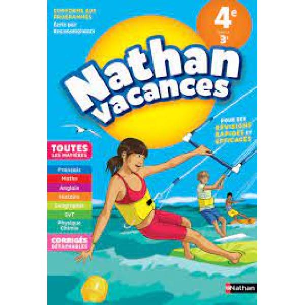 Nathan vacances 4e/3e 2018