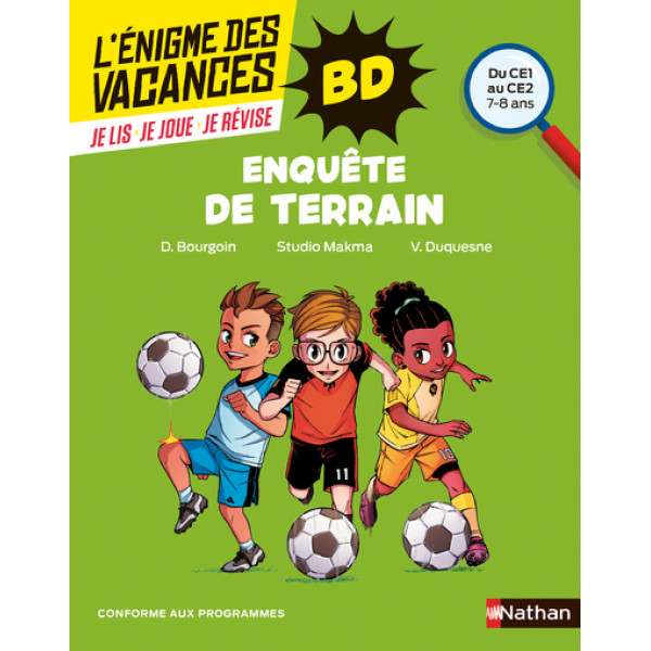 Enquête de terrain - Du CE1 au CE2