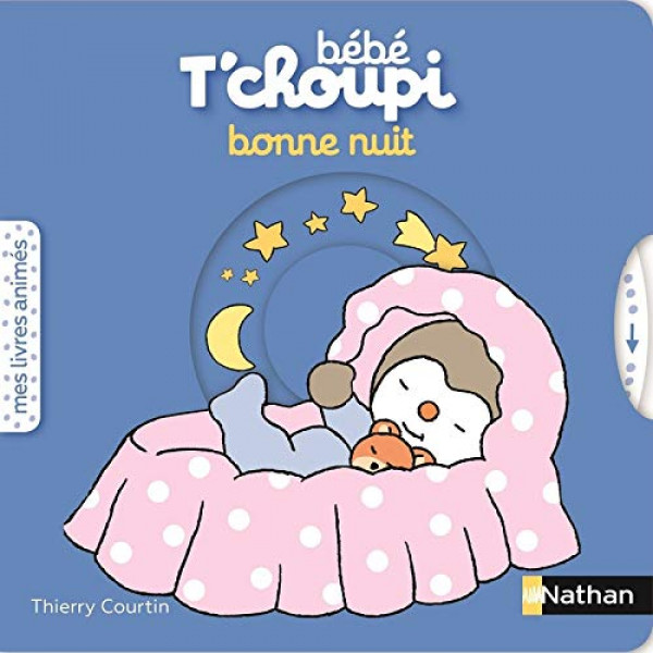 Mes livres animés -Bébé T'choupi Bonne nuit