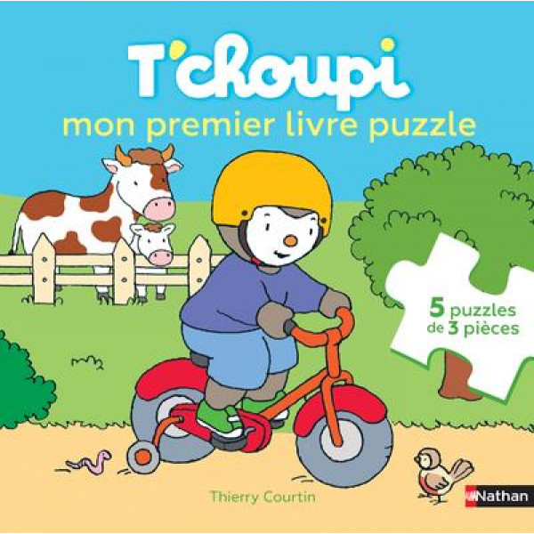 T'choupi -Mon premier livre puzzle