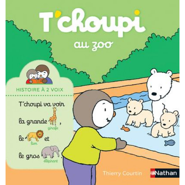 T'choupi au zoo -histoire a deux voix