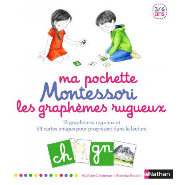 POCHETTE MONTESSORI GRAPHEMES RUGUEUX