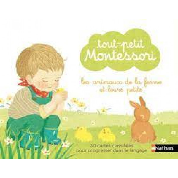 Les animaux de la ferme et leurs petits -Tout-petit montessori