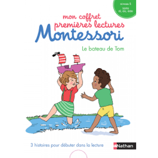 Le bateau de Tom -Mon coffret premières lectures Montessori