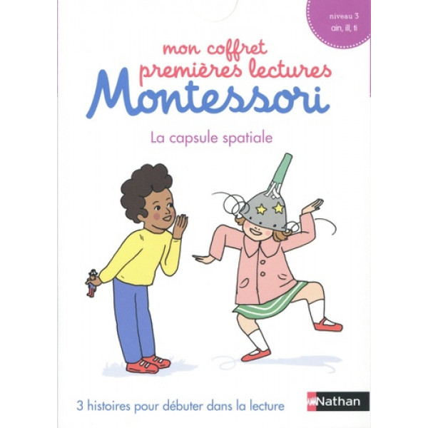 La capsule spatiale -Mon coffret premières lectures Montessori