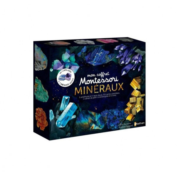 COFFRET MONTESSORI MINERAUX