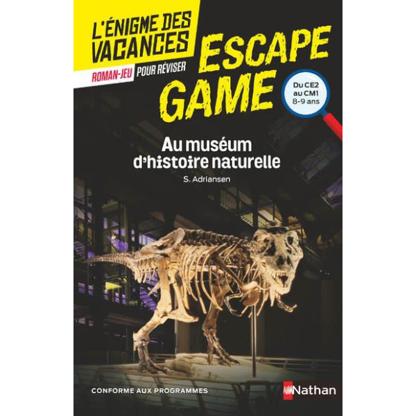 Escape game CE2-CM1 - Au muséum d'histoire naturelle