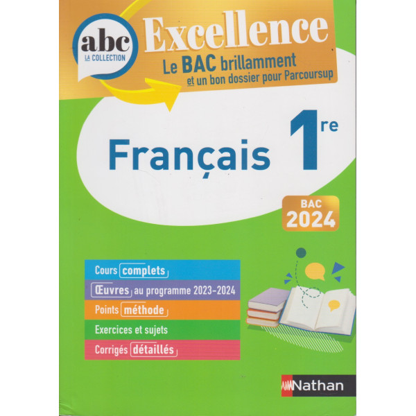 ABC la collection excellence Français 1er 2023