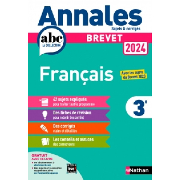 Annales ABC brevet Fr 3e 2024	
