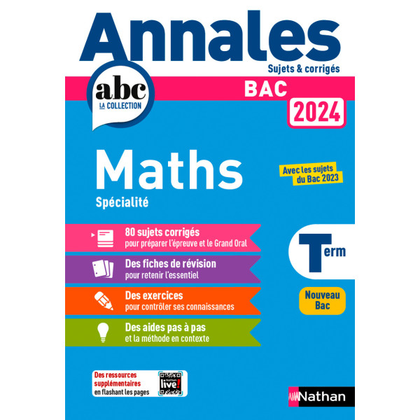 Annales ABC du Bac 2024 Maths Term	