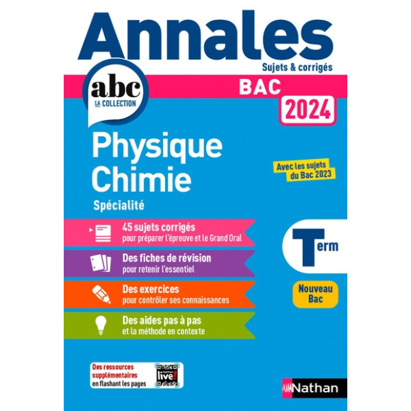 Annales ABC du Bac 2024 PC Term	