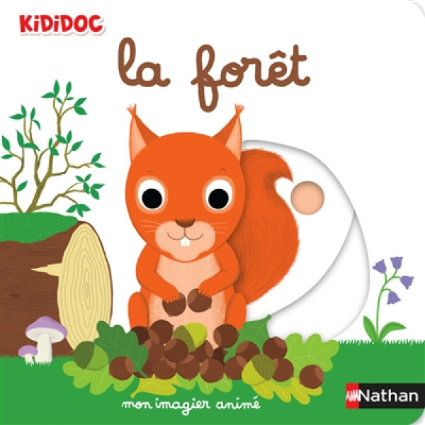 Mon imagier animé Kididoc -La foret