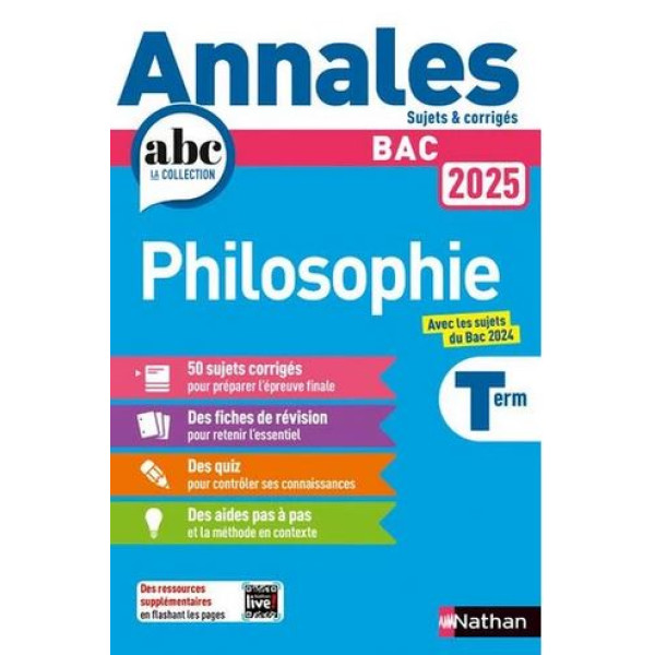 Philosophie Tle - Sujets & corrigés