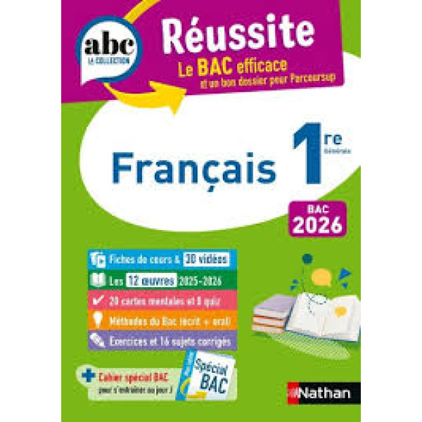 ABC la colletion Réussite le bac Français 1re 2026