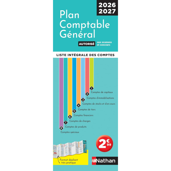 Plan comptable général 2026-2027