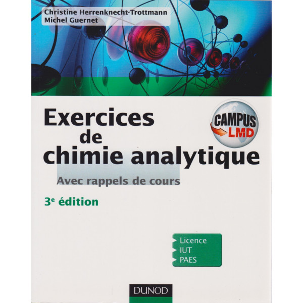 Exercices de chimie analytique 3éd -Campus LMD 